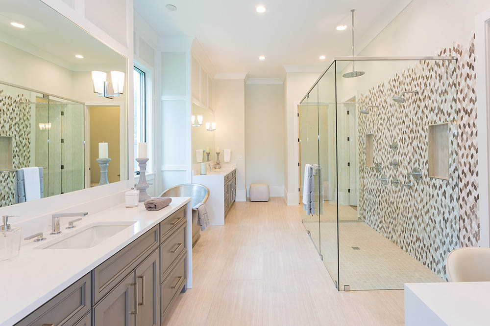 Quartz bathroom vanity countertops are the gemstones of your bathroom