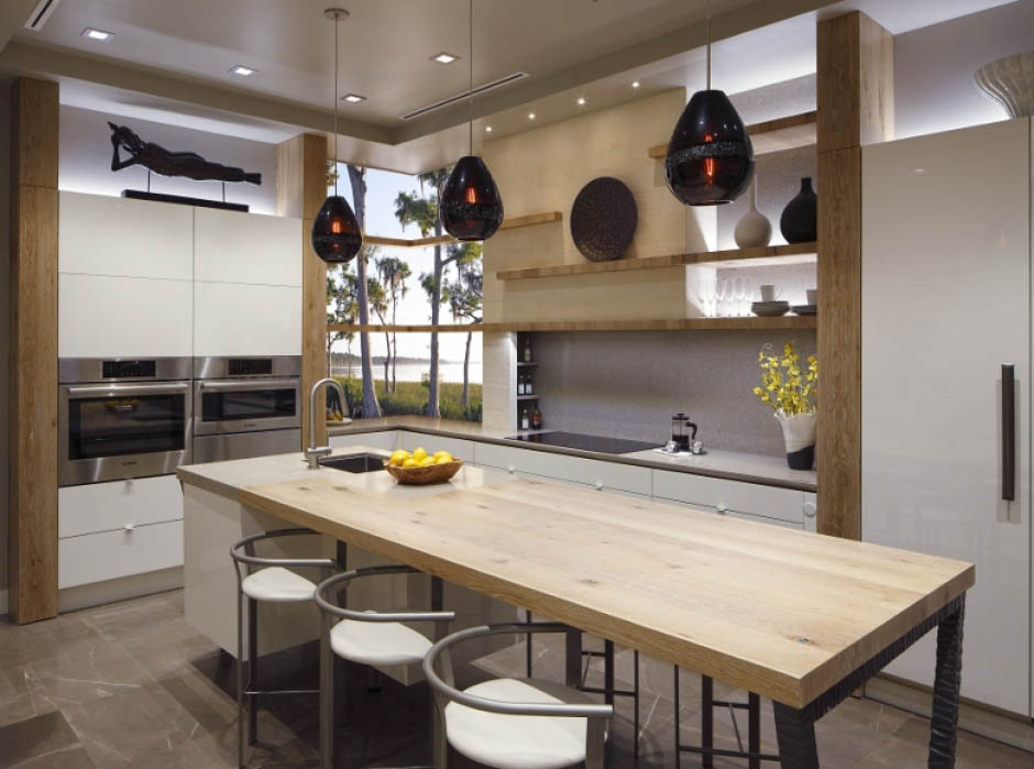 Quartz kitchen countertop – looks like a natural stone… but better